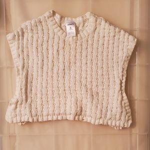 Carter's infant girls knit poncho